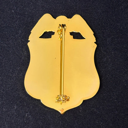 CIA Protective Operations Division Special Agent Badge Replica Movie Props Num 943