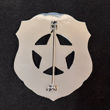 Officer Placerville Police Old Hangtown EST.1854 Badge Customizable Number