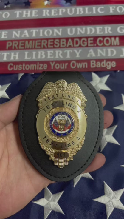 Customizable Badge TA17